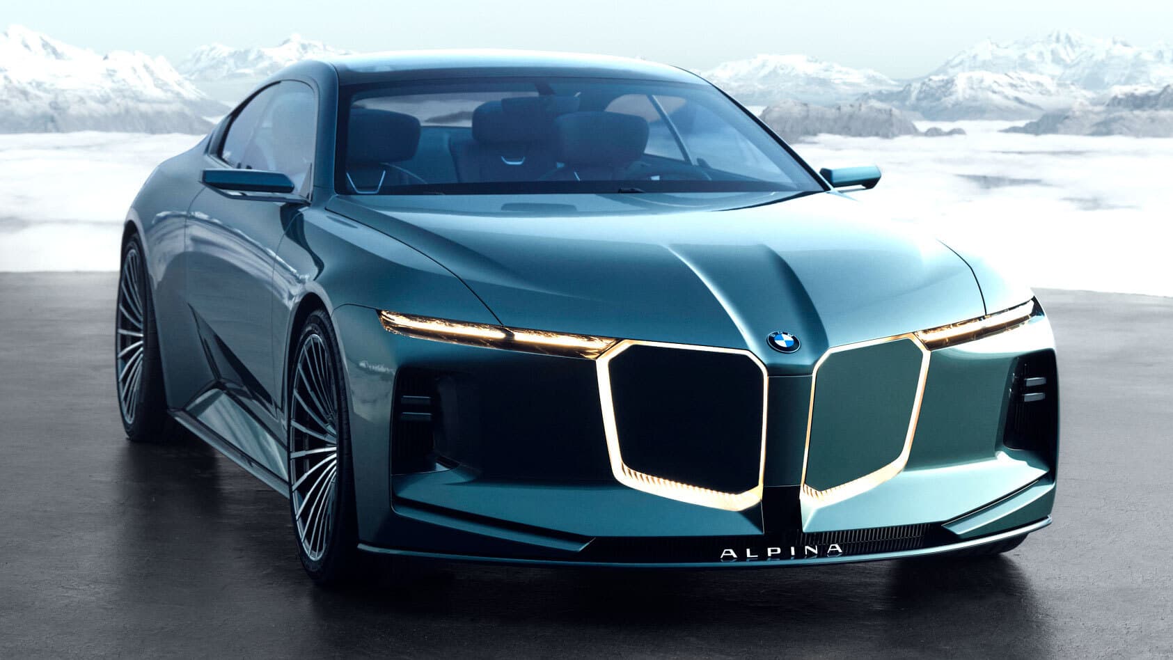 BMW Vision Alpina: концепт с двигателем V8 бросает вызов тренду на электрификацию