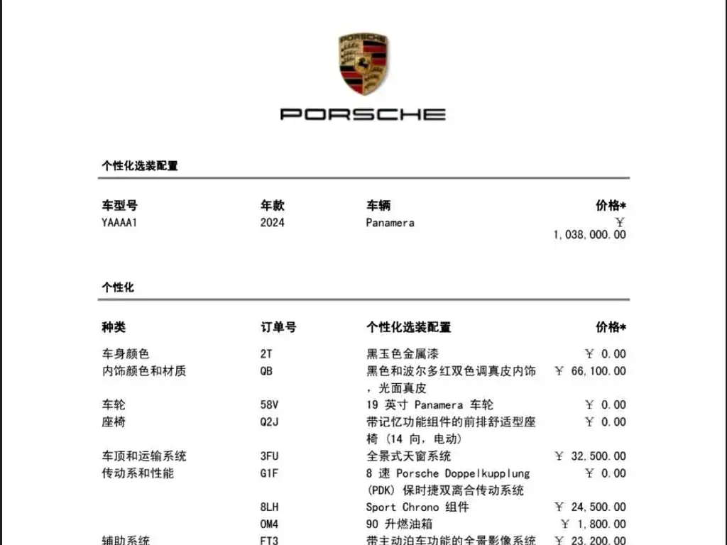 Porsche Porsche Panamera 2024 2.9T 2024 - thumbnail 22