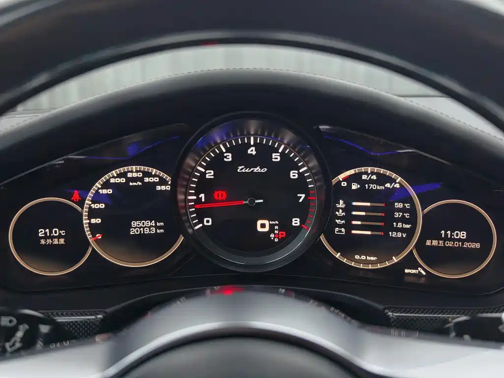 Porsche Porsche Panamera Turbo 4.0T 2017 2018 - thumbnail 12