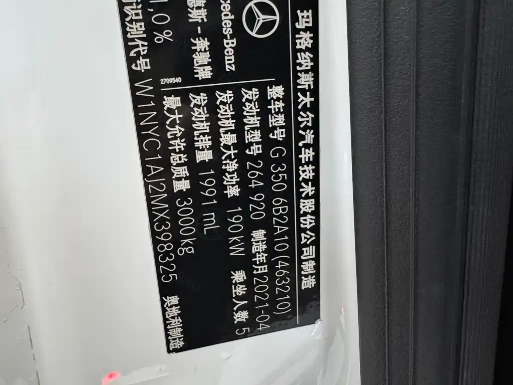 Mercedes-Benz Mercedes-Benz G-Class 2020 G 350 2021 - thumbnail 29