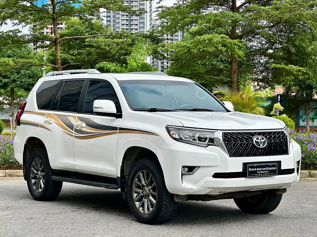 Toyota Toyota Land Cruiser Prado (Imported) 2019 Model 2.8L Diesel Euro Standard Version 2020 - thumbnail 3