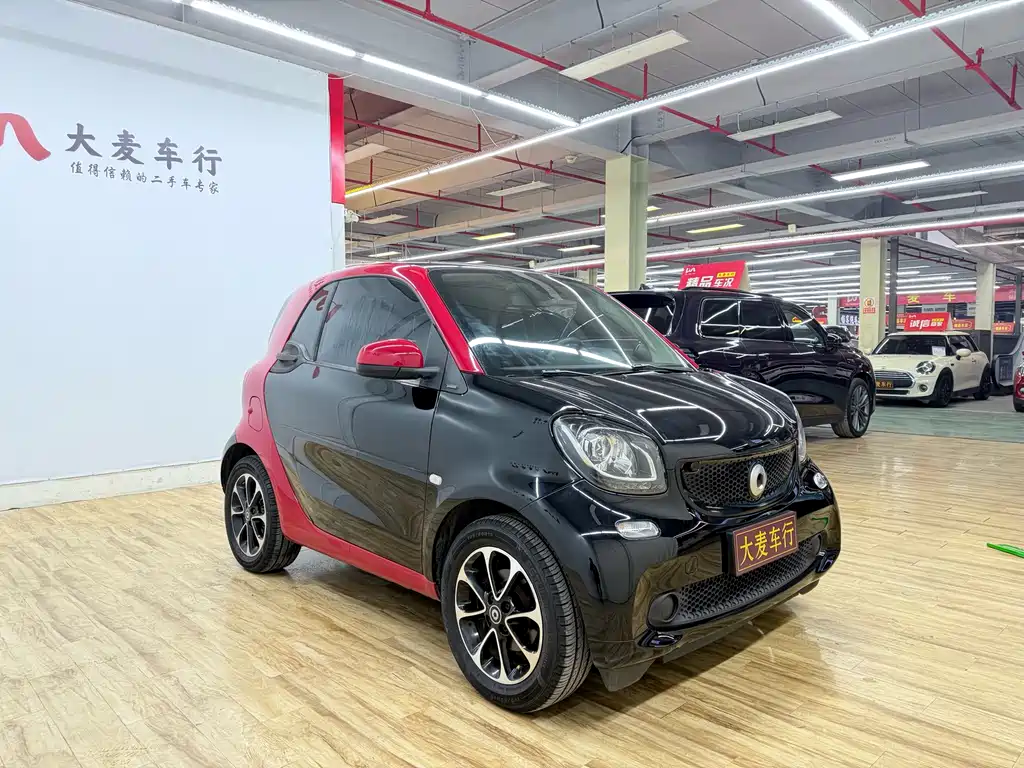 smart smart fortwo 2015 1.0L 70hp Coupe Passion Edition 2016 - thumbnail 3