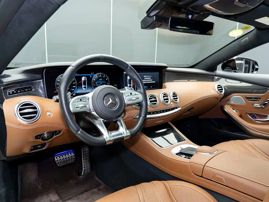 Mercedes-Benz Mercedes-Benz S-Class AMG 2018 AMG S 63 4MATIC+ Coupe 2019 - thumbnail 9