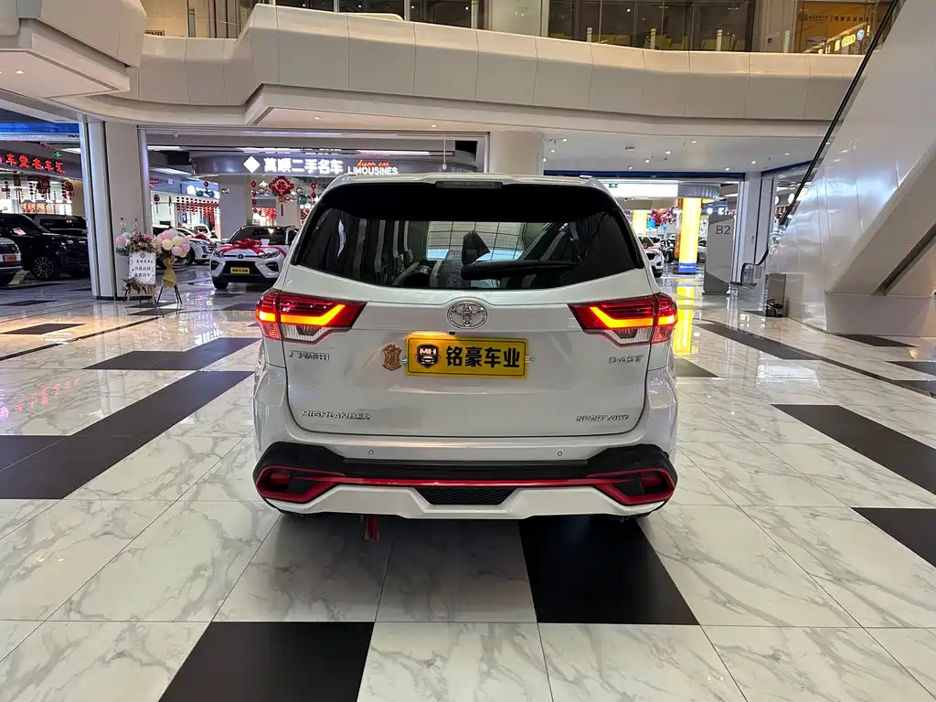 Toyota Toyota Highlander 2018 2.0T AWD Luxury 7-seater China VI 2020 - thumbnail 8