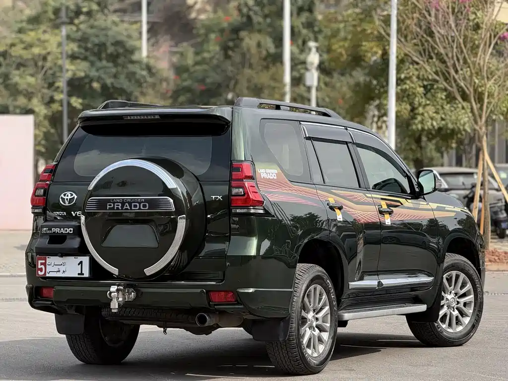 Toyota Prado 2019 3.5L Automatic TX-L Premium with Rear-Mounted Spare Tire 2019 - thumbnail 4