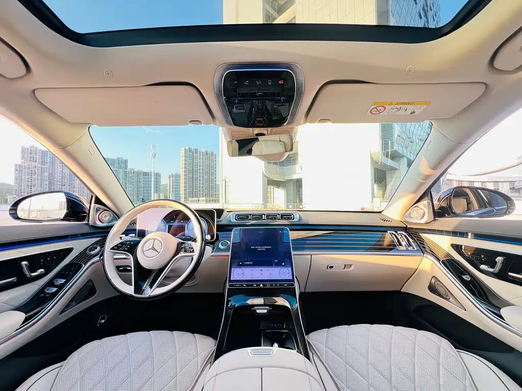 Mercedes-Benz Mercedes-Benz S-Class 2024 S 500 L 4MATIC Masterpiece High-End Version 2024 - thumbnail 11