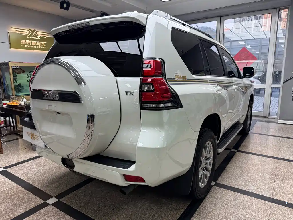 Toyota Prado 2018 3.5L Automatic TX-L NAVI Rear Spare Tire 2020 - thumbnail 5