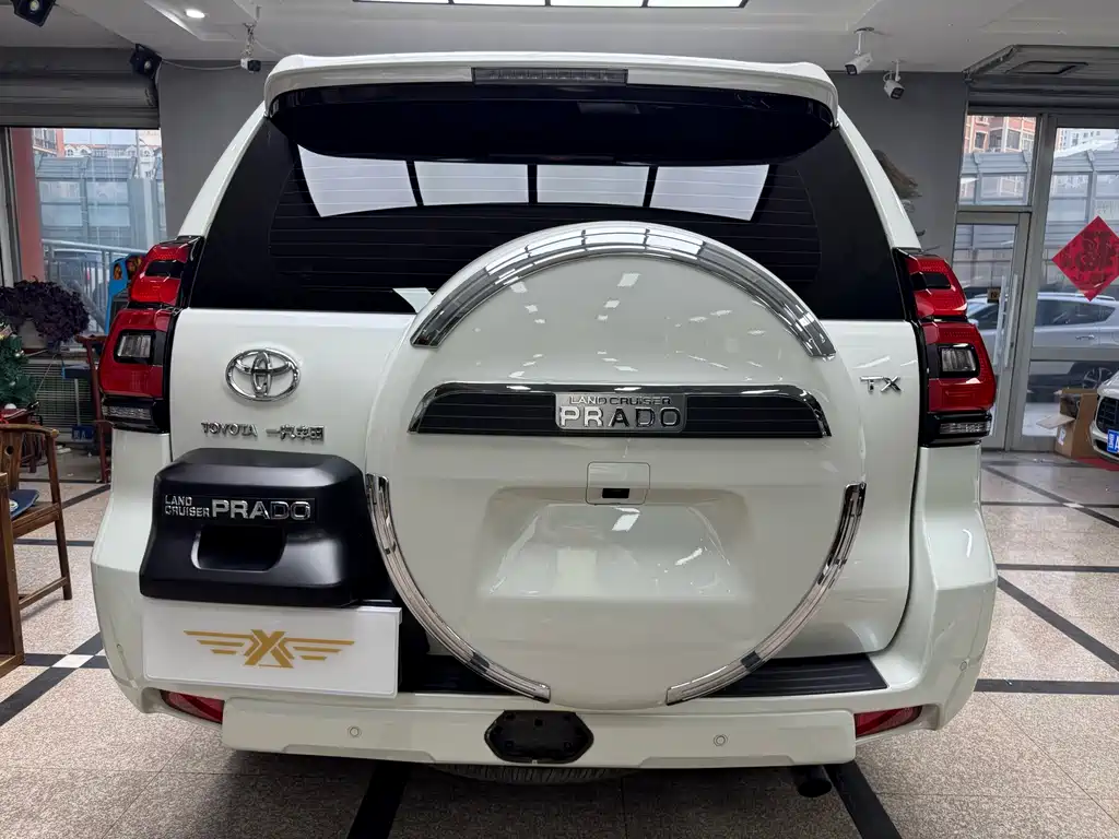 Toyota Prado 2018 3.5L Automatic TX-L NAVI Rear Spare Tire 2020 - thumbnail 6