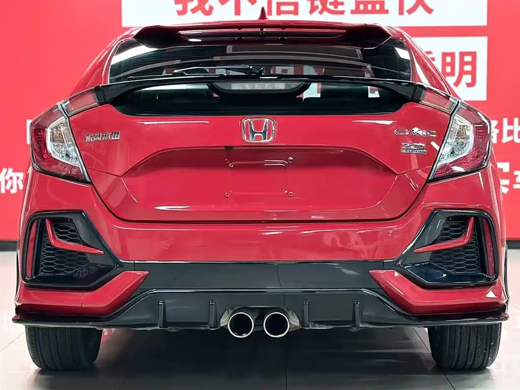 Honda Honda Civic 2021 Hatchback 220TURBO CVT潮酷控  Wait, let me correct that - "潮酷控" is not an internationally accepted model name. The proper international model name would be:  Honda Civic 2021 Hatchback 220TURBO CVT 2023 - thumbnail 5