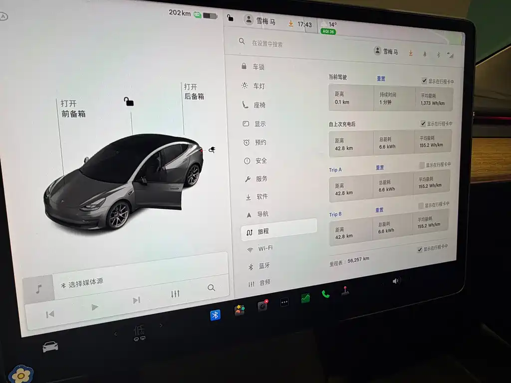 Tesla Model 3 2021 Standard Range Rear-Wheel Drive Enhanced Version 3D6 2021 - thumbnail 13