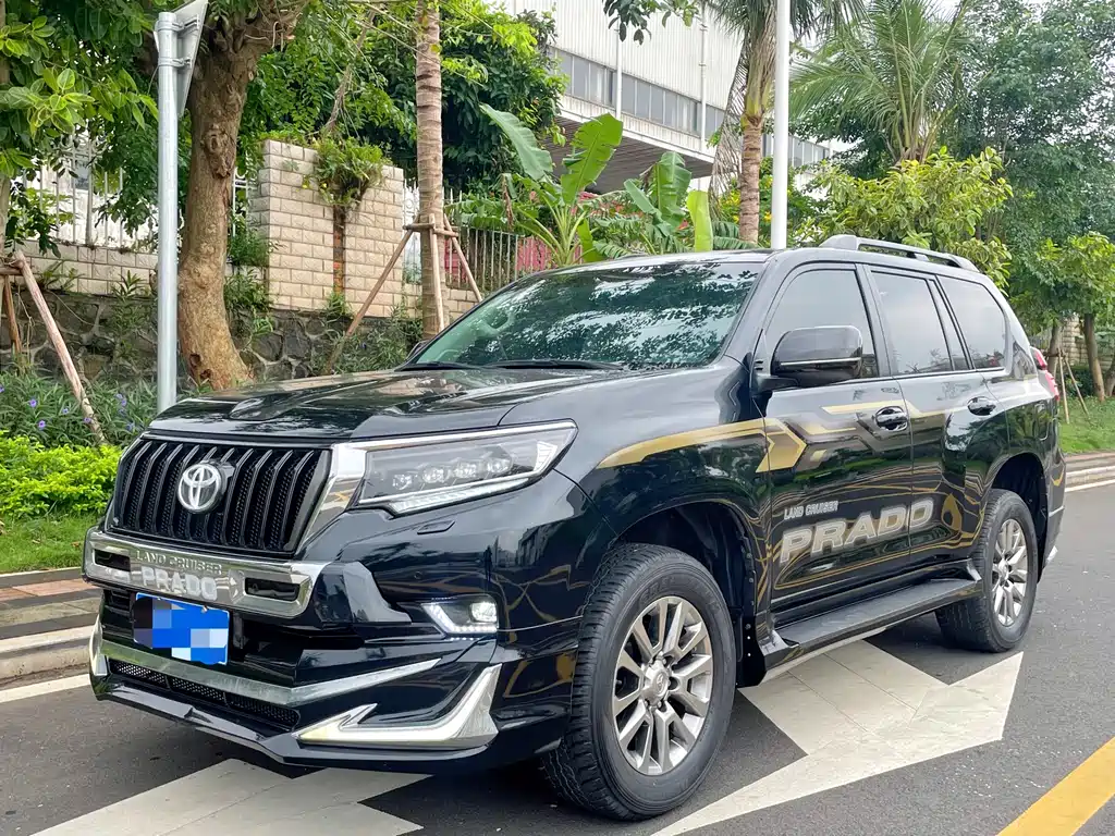 Toyota Prado 2018 3.5L Automatic TX-L Rear-Mounted Spare Tire 2019 - thumbnail 3