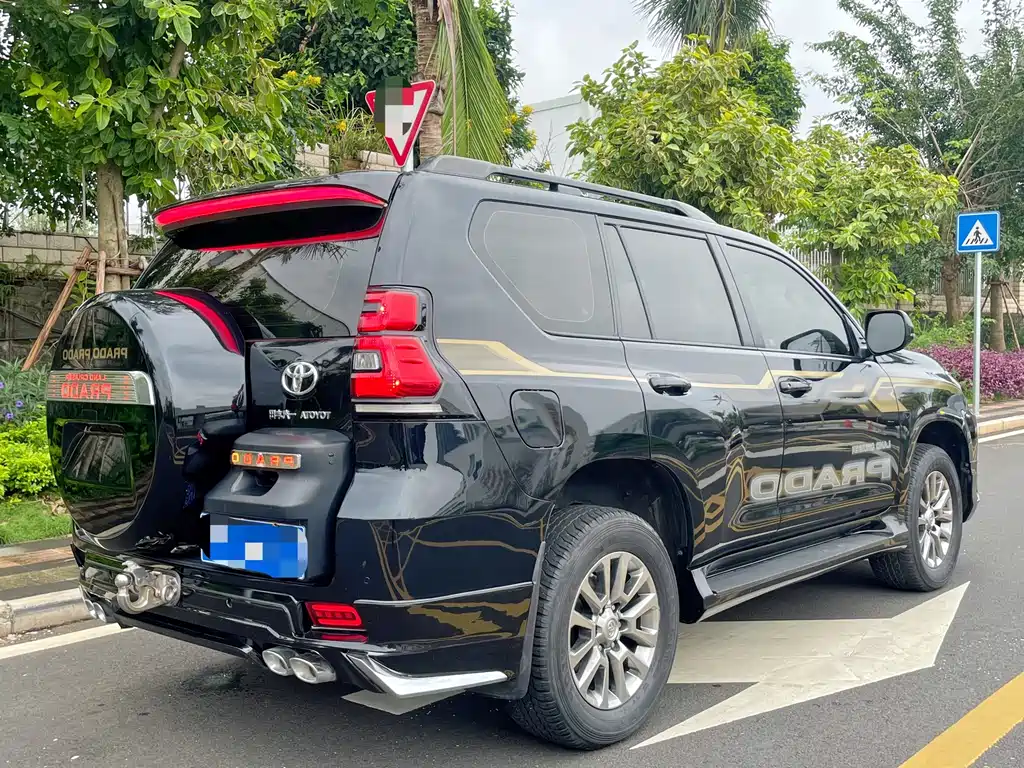 Toyota Prado 2018 3.5L Automatic TX-L Rear-Mounted Spare Tire 2019 - thumbnail 7