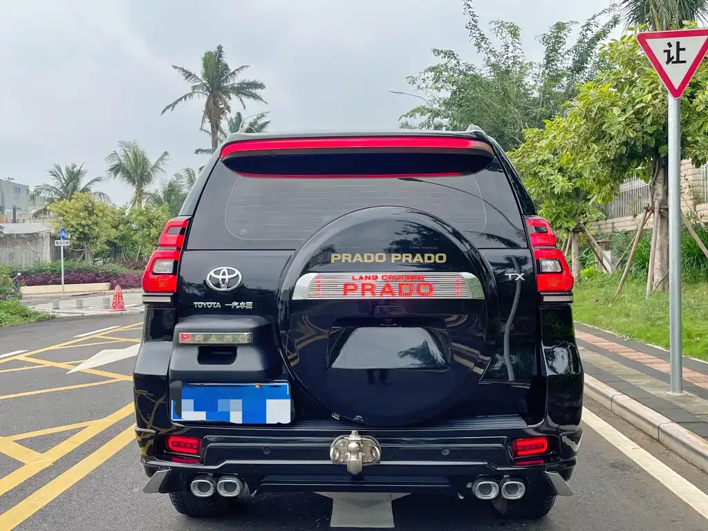 Toyota Prado 2018 3.5L Automatic TX-L Rear-Mounted Spare Tire 2019 - thumbnail 8