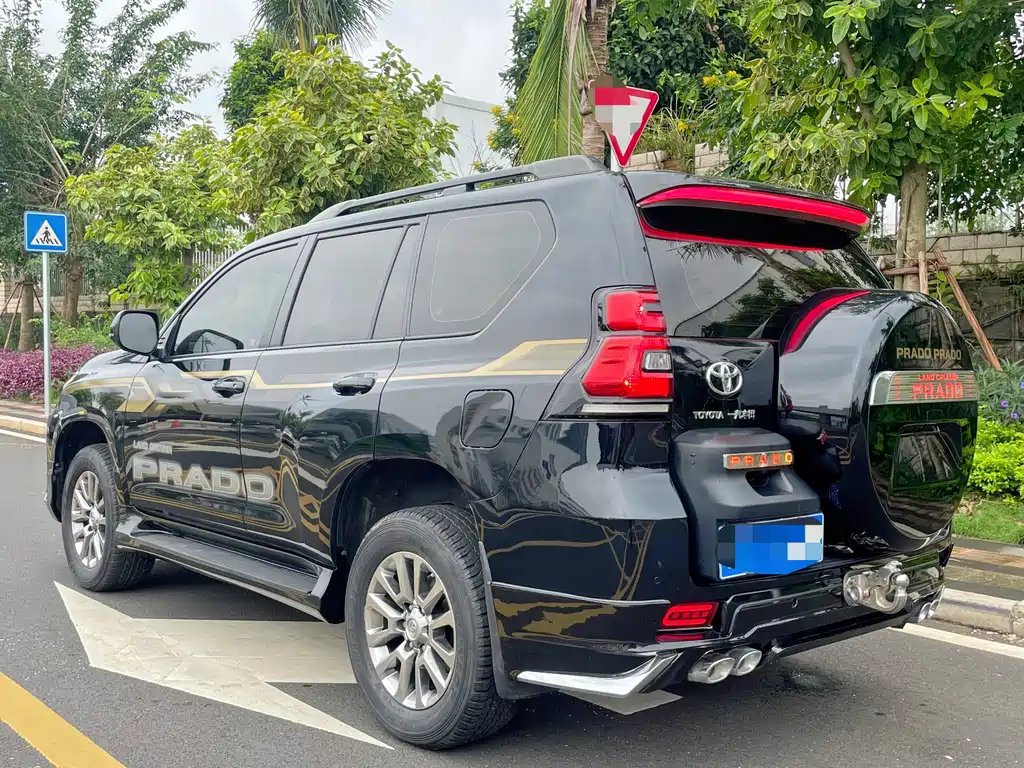 Toyota Prado 2018 3.5L Automatic TX-L Rear-Mounted Spare Tire 2019 - thumbnail 9