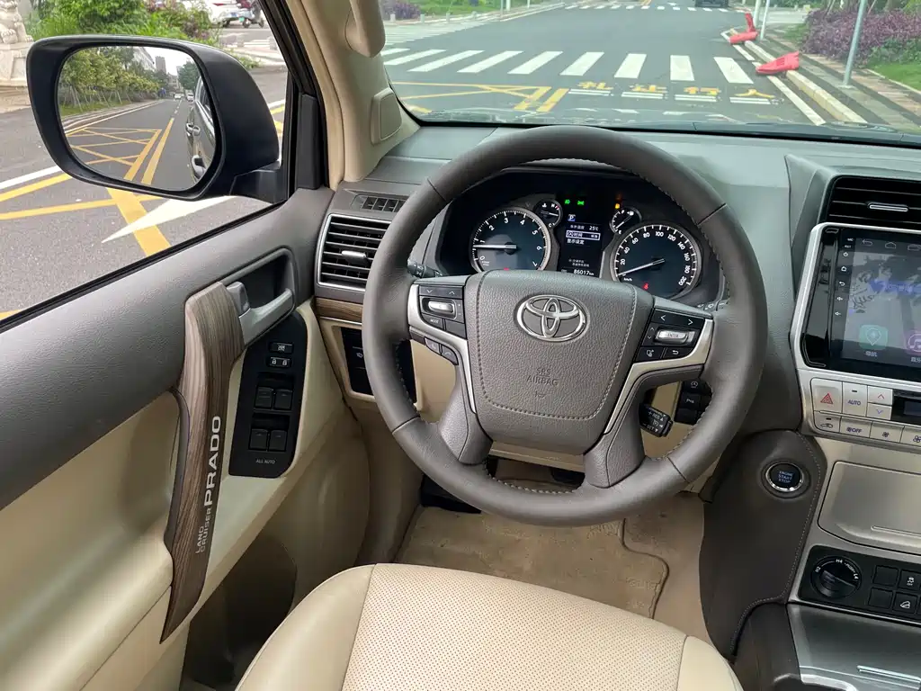Toyota Prado 2018 3.5L Automatic TX-L Rear-Mounted Spare Tire 2019 - thumbnail 11