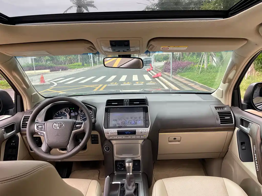Toyota Prado 2018 3.5L Automatic TX-L Rear-Mounted Spare Tire 2019 - thumbnail 12