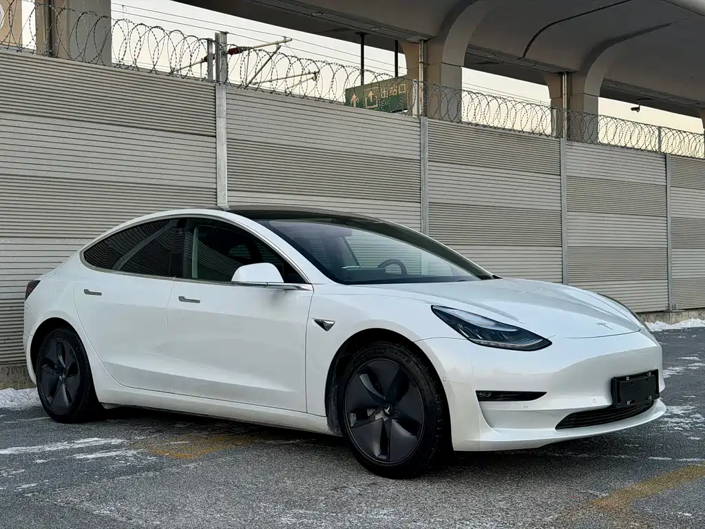 Tesla Model 3 Long Range All-Wheel Drive 2019 Import 2020 - thumbnail 3