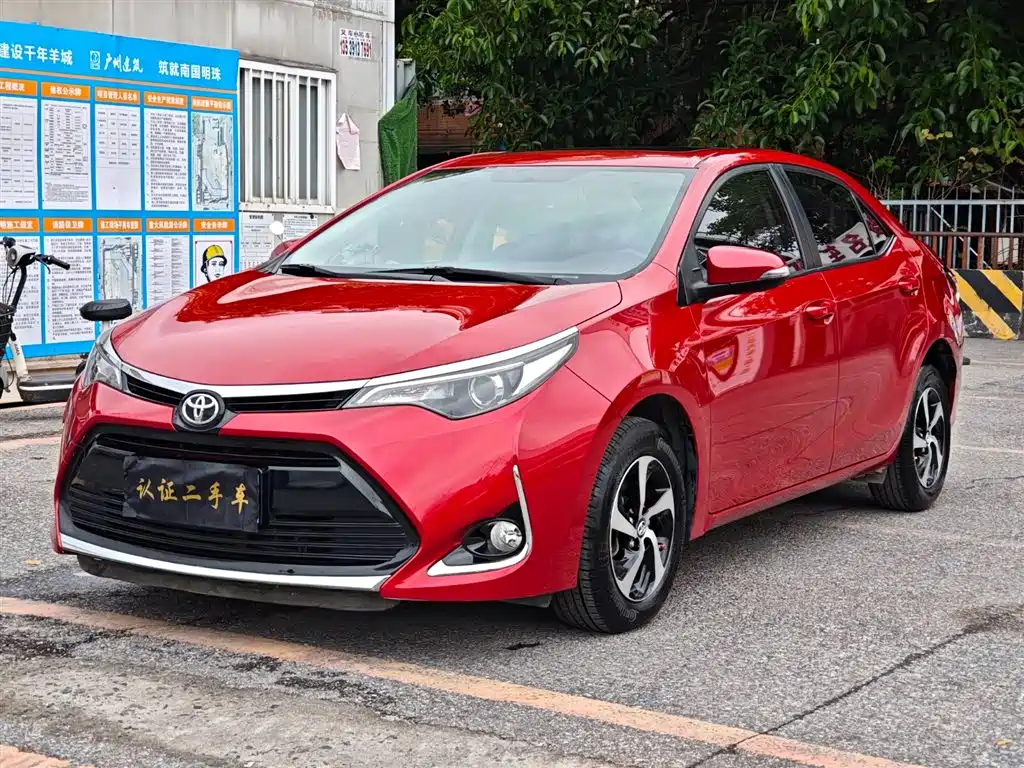 Toyota Toyota Levin 2017 Facelift 185T CVT Elite Edition China V 2019