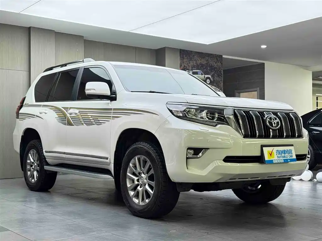 Toyota Prado 2019 3.5L Automatic TX-L Premium with Rear-Mounted Spare Tire 2020 - thumbnail 3