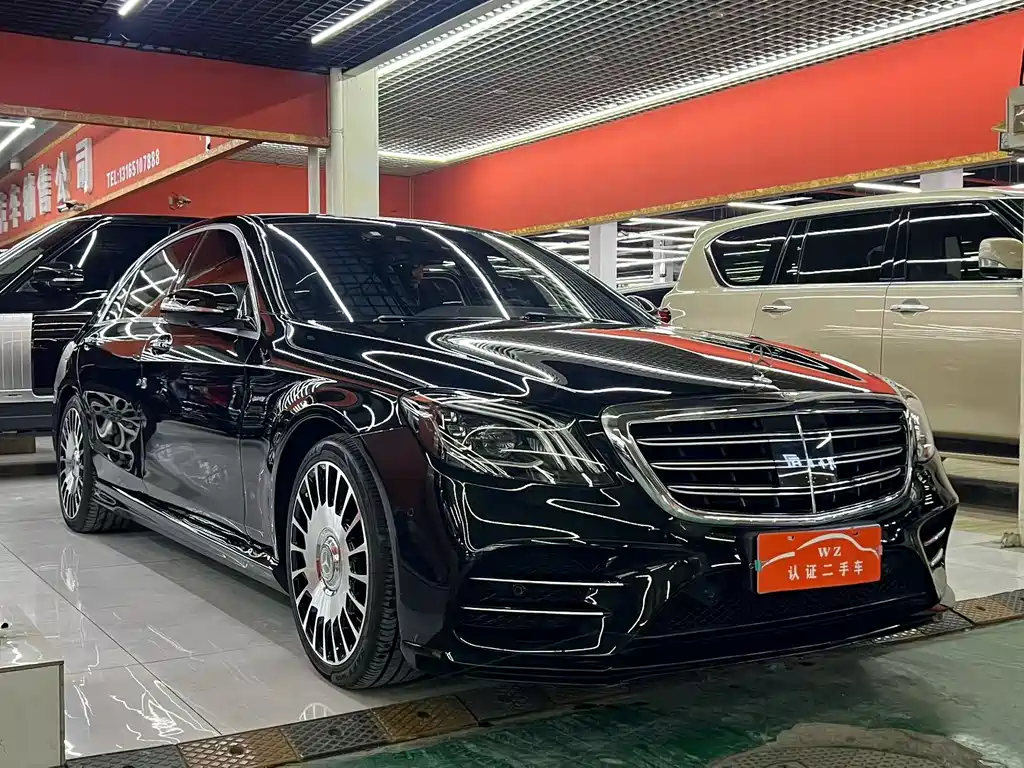 Mercedes-Benz Mercedes-Benz S-Class 2019 S 450 L 4MATIC Premium Collection Edition 2020 - thumbnail 3