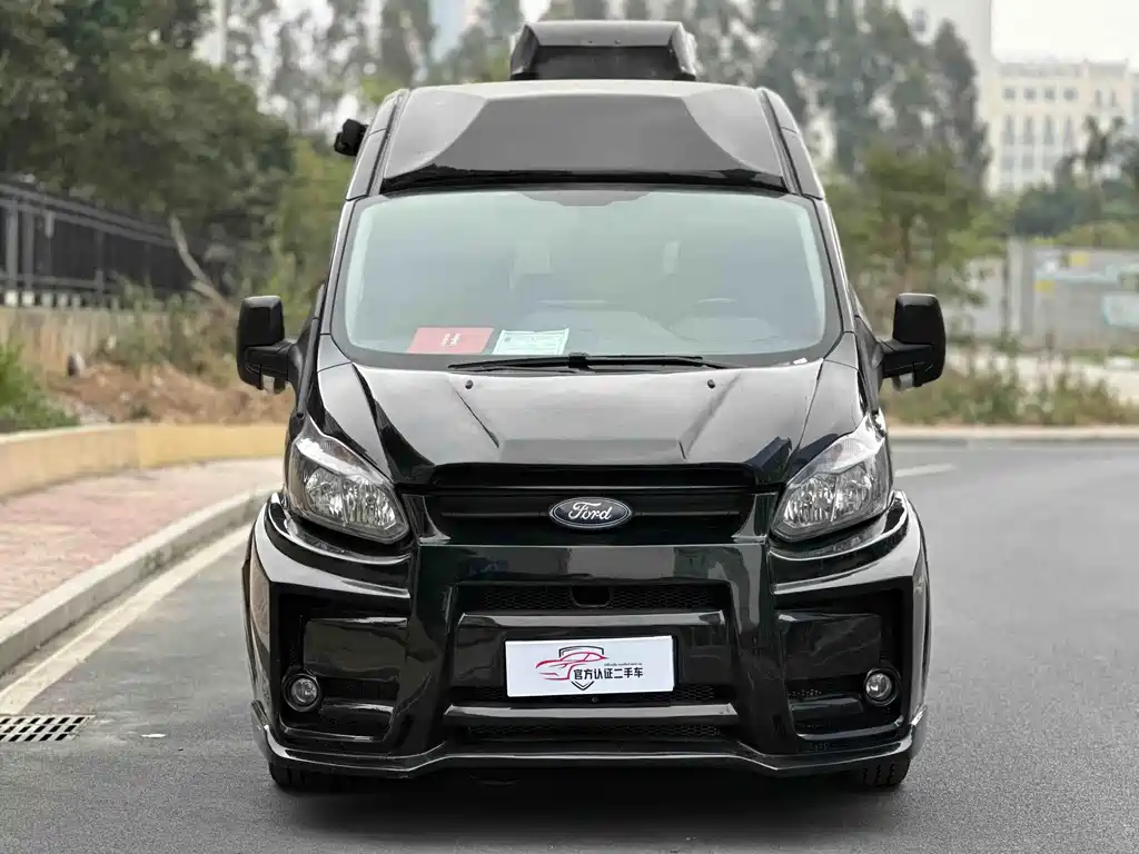 Ford Ford Transit 2019 2.0T Gasoline Automatic Multi-Purpose Commercial Vehicle Medium Wheelbase Medium Roof 6 Seats China VI 2021 - thumbnail 2