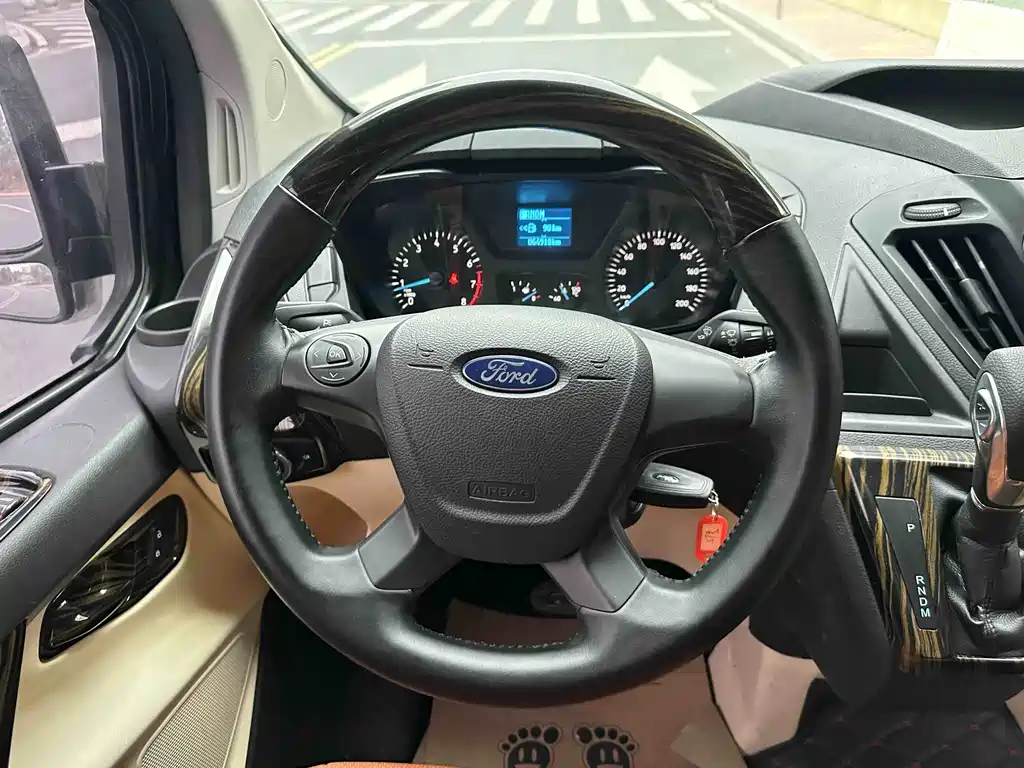 Ford Ford Transit 2019 2.0T Gasoline Automatic Multi-Purpose Commercial Vehicle Medium Wheelbase Medium Roof 6 Seats China VI 2021 - thumbnail 6