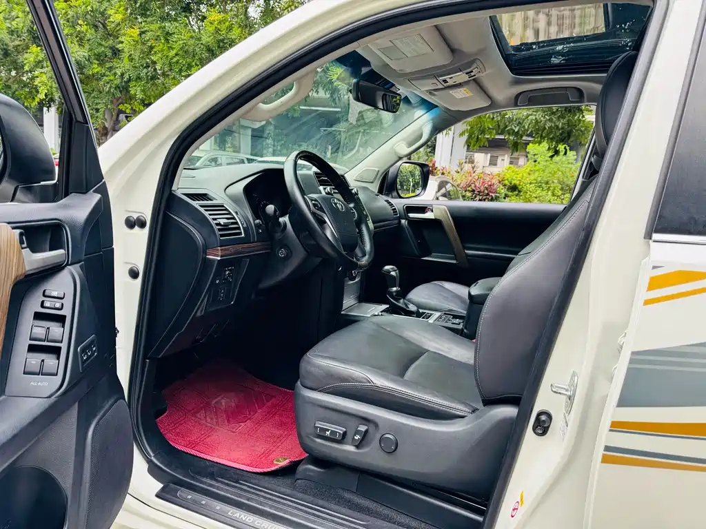 Toyota Prado 2018 3.5L Automatic VX NAVI Rear-Mounted Spare Tire 2019 - thumbnail 4