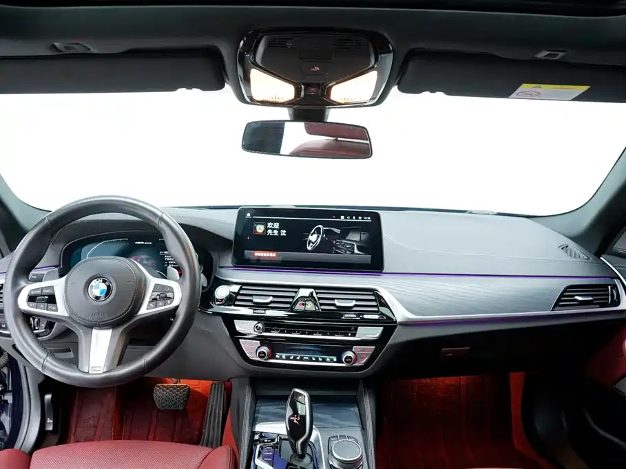 BMW BMW 5 Series 2021 530Li Luxury M Sport Package 2020 - thumbnail 3
