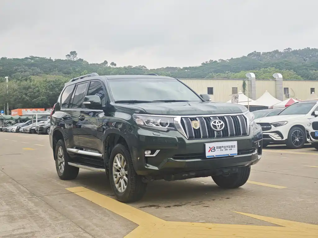 Toyota Toyota Land Cruiser Prado 2018 3.5L Automatic TX-L Rear Spare Tire 2019 - thumbnail 3