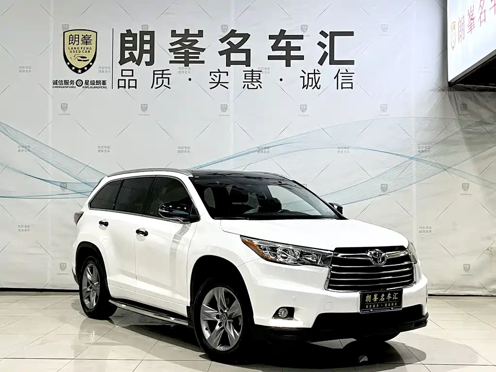 Toyota Toyota Highlander 2017 2.0T Two-Wheel Drive Luxury Edition 7-seater 2017 - thumbnail 3