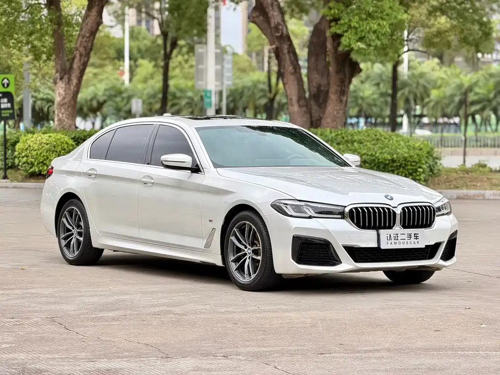 BMW BMW 5 Series 2021 525Li M Sport Package 2021 - thumbnail 3