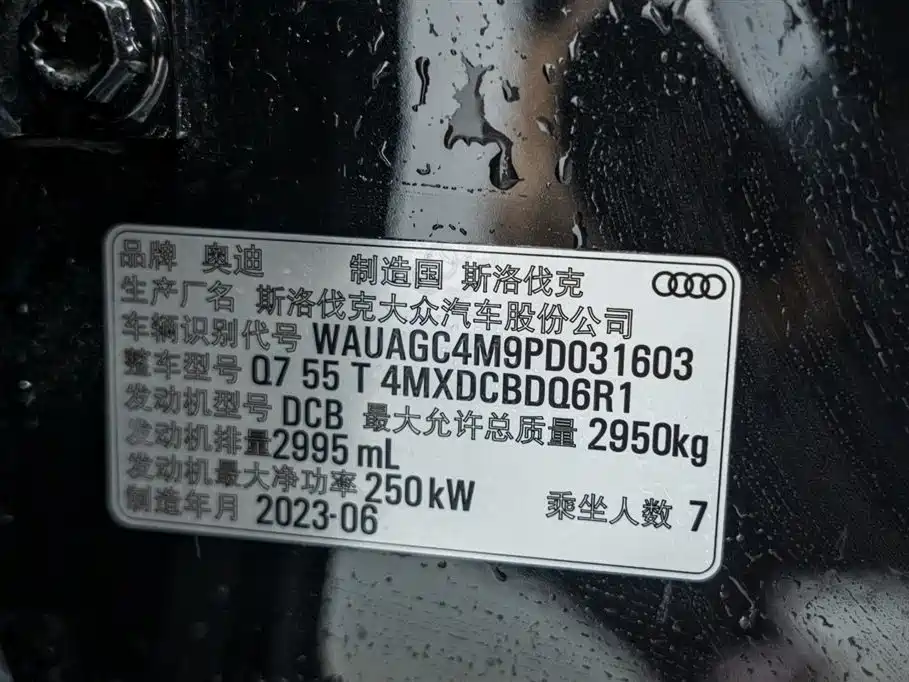 Audi Audi Q7 2023 55 TFSI quattro S line 2023 - thumbnail 27
