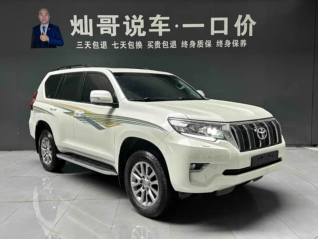 Toyota Toyota Prado 2018 3.5L Automatic TX-L Rear-Mounted Spare Tire 2018 - thumbnail 3