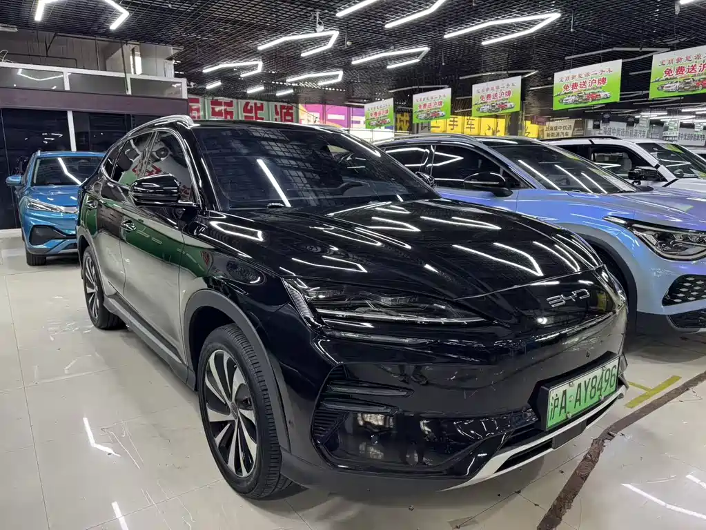 BYD Song PLUS New Energy 2024 Honor Edition EV 605km Flagship PLUS 2024 - thumbnail 3